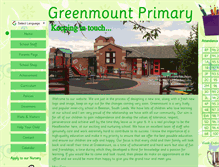 Tablet Screenshot of greenmountprimary.co.uk